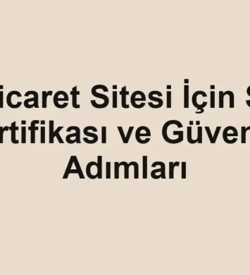 e-ticaret