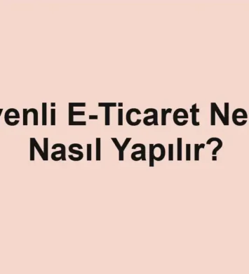 e-ticaret