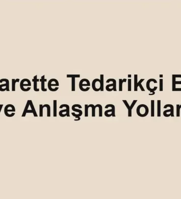 e-ticaret