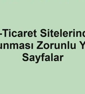 e-ticaret
