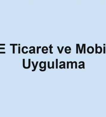 e-ticaret sitesi