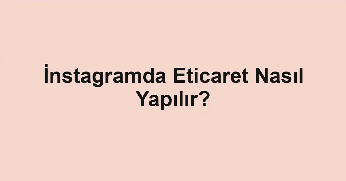 e-ticaret sitesi