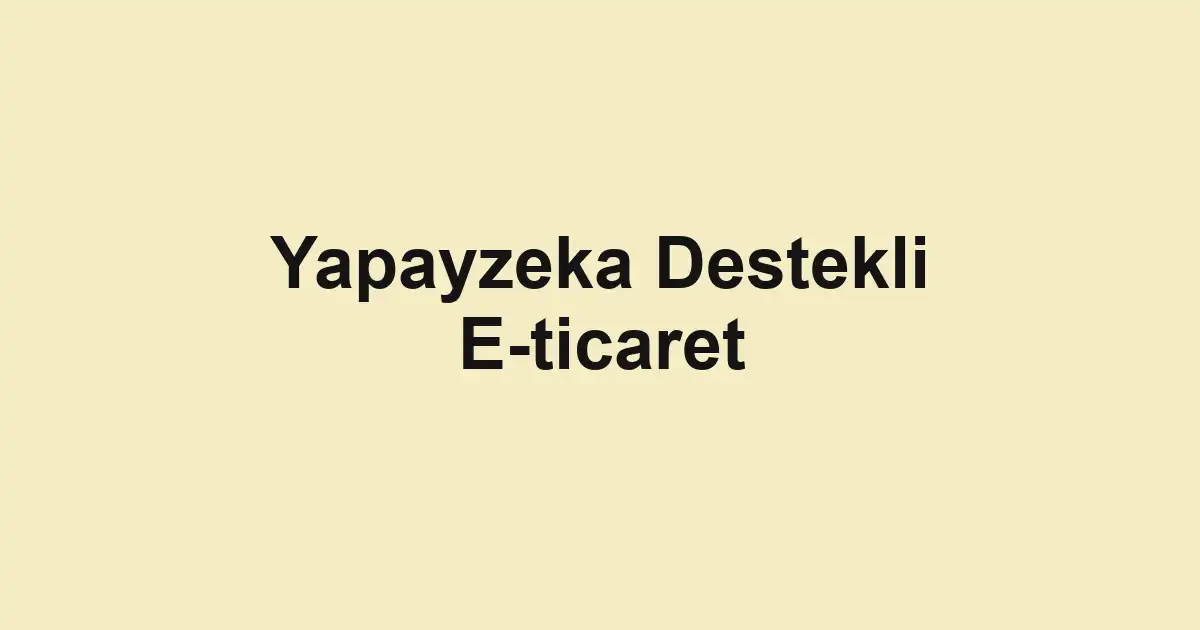 eticaret paketleri