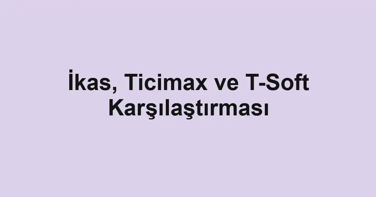 eticaret paketleri
