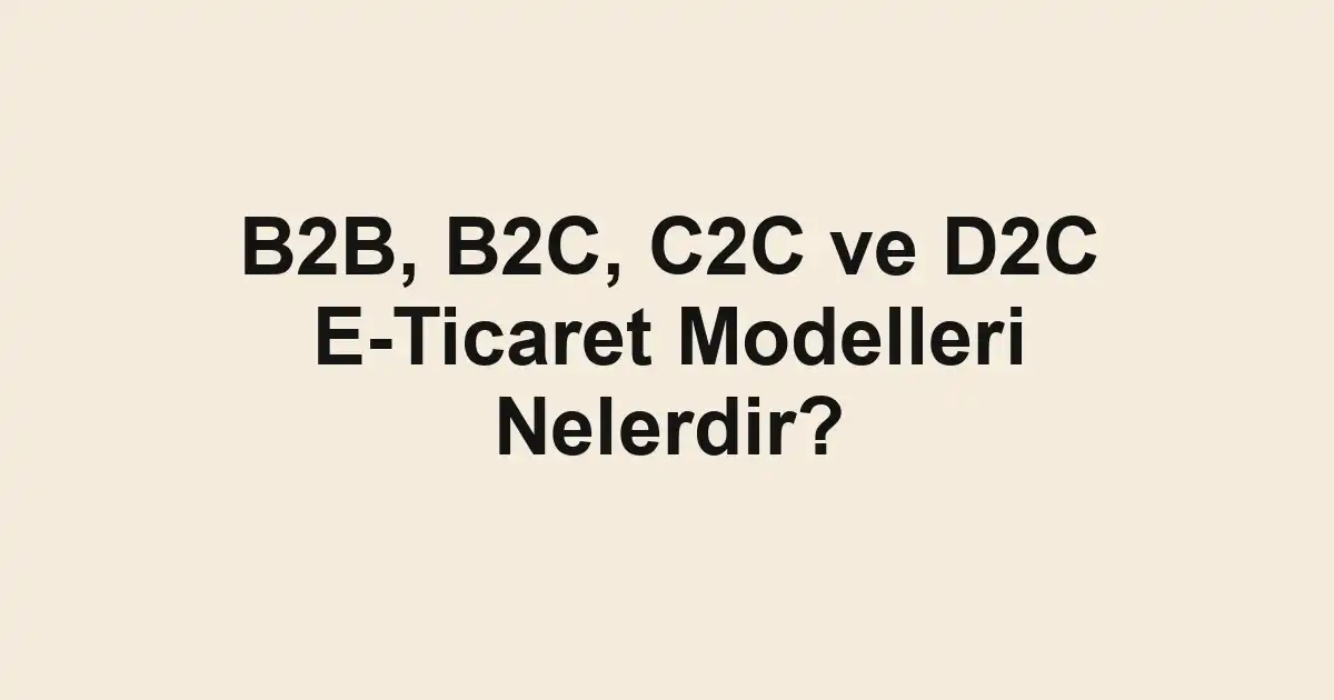 eticaret paketleri