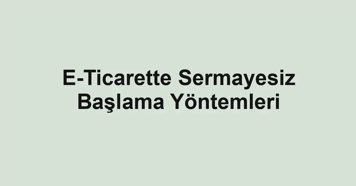 eticaret paketleri